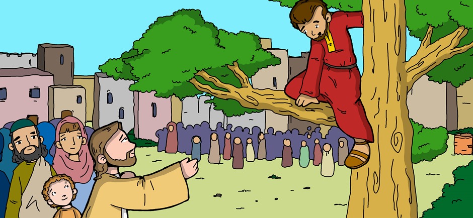  The conversion of Zacchaeus 